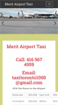 Mobile Screenshot of cheaptorontoairportlimotaxi.com
